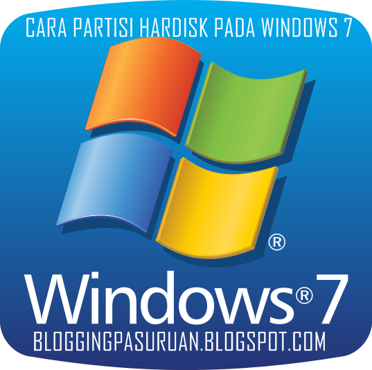 Menghapus Partisi Hardisk pada  Windows 7