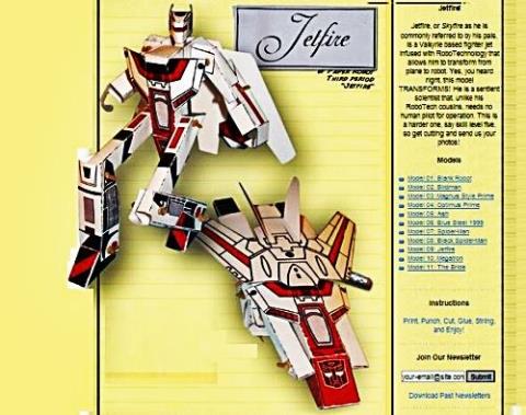 Paper Robots!: Assembly Instructions for Paper Robots