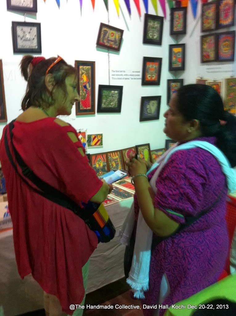 Madhubani Paintings by Vidushini Exhibiting at David Art Gallery in