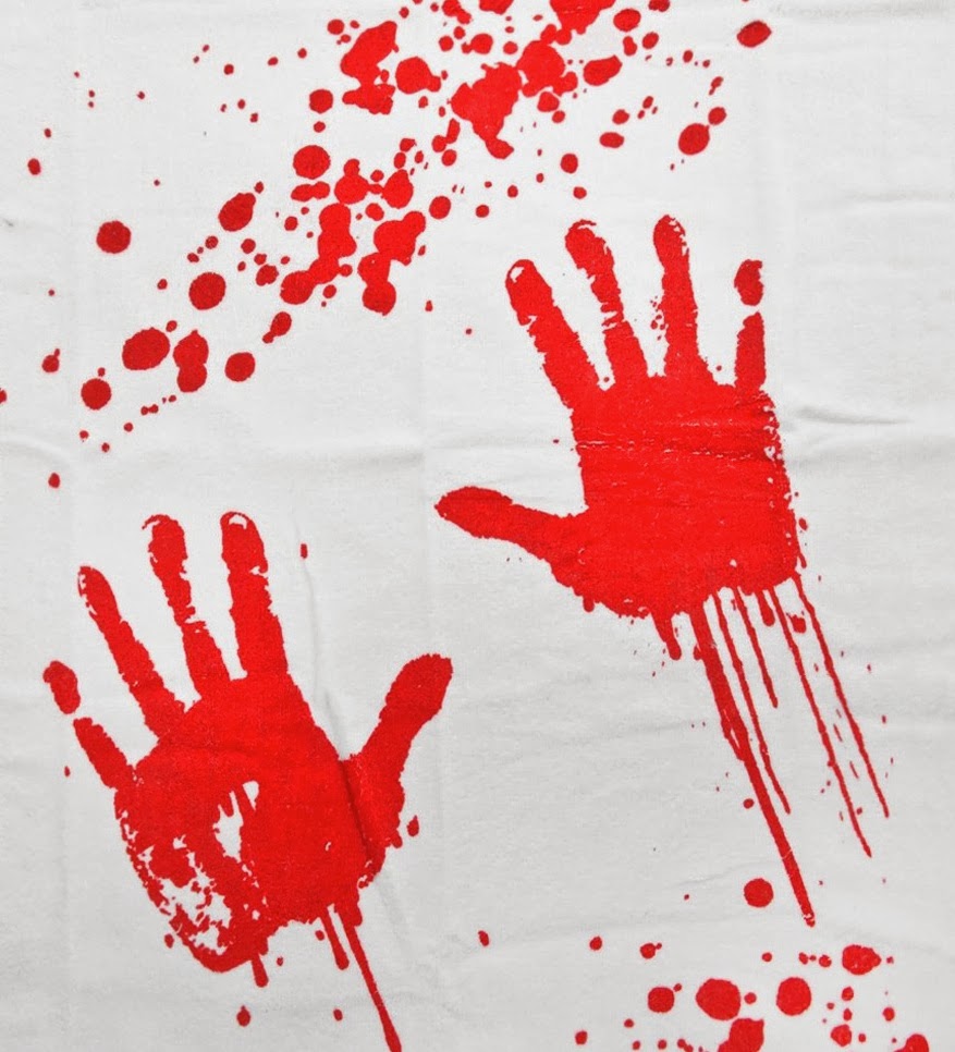 Reflections on a life in medicine, art, and Pasta: THE BLOODY GLOVE