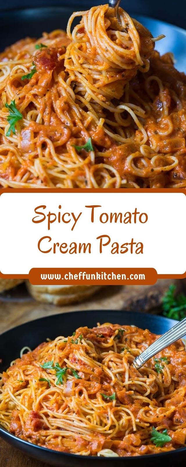 Spicy Tomato Cream Pasta
