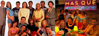Fotos del reparto de la serie Más que amigos de Telecinco