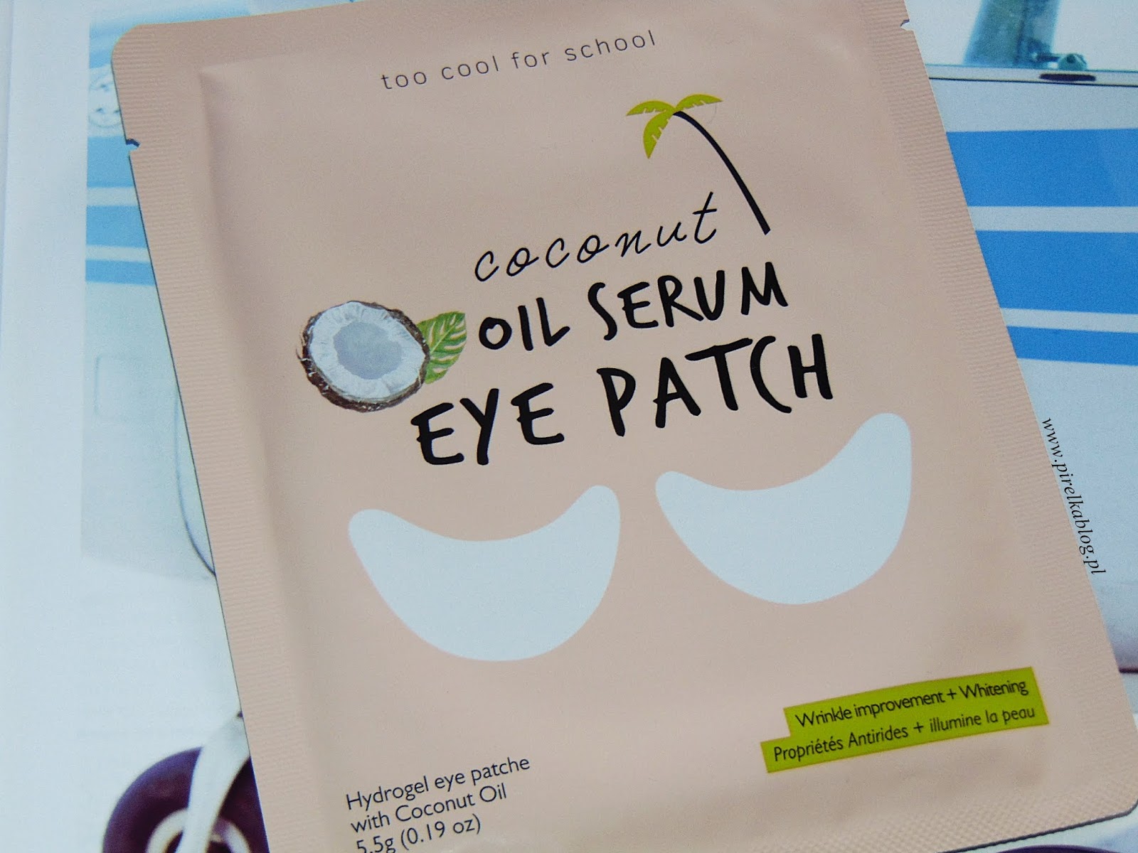 Coconut Oil Serum Eye Patch Płatki pod oczy z olejkiem kokosowym