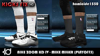 NBA 2K12 Nike Zoom KD IV HD Shoes Patch - Mike Miller Pack PATCH