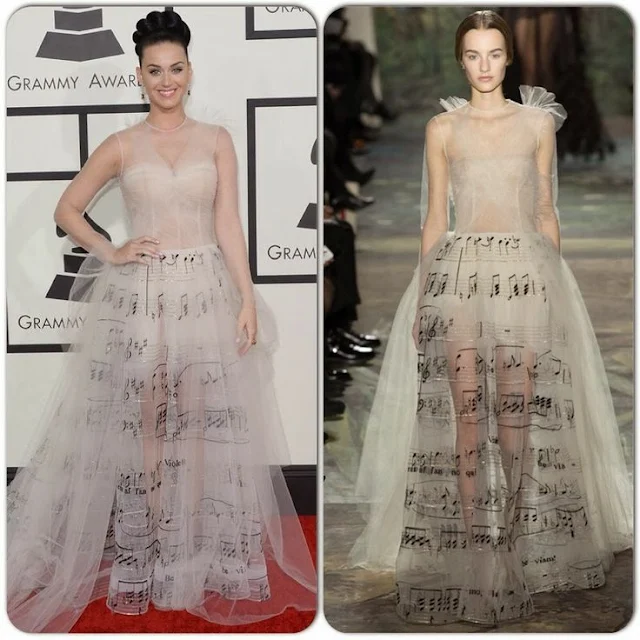 Katy Perry in Valentino – 2014 Grammy Awards