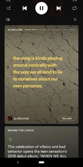 Spotify Storyline - Fitur Baru Mirip Instagram
