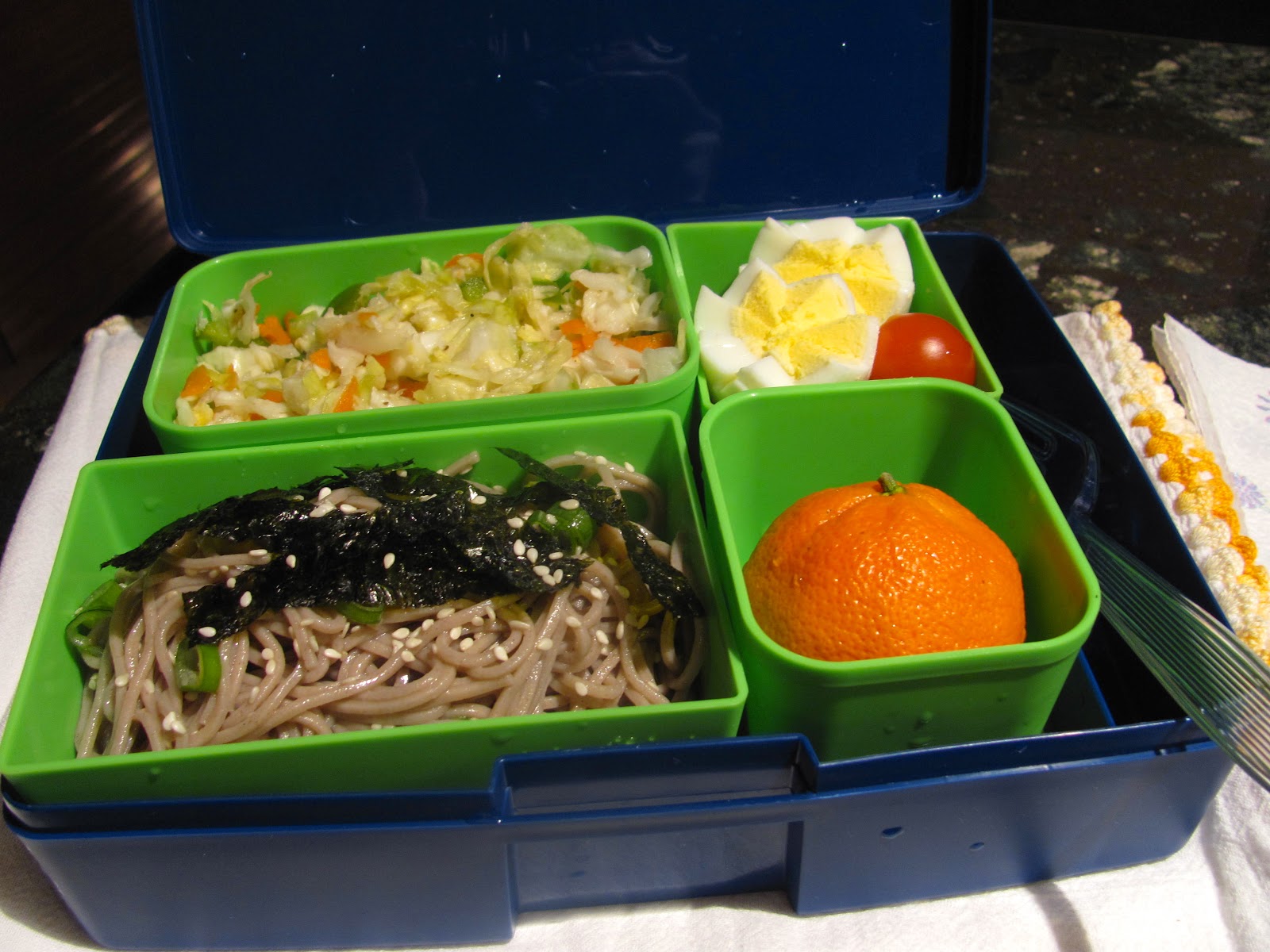 Soba Noodle Bento Lunch
