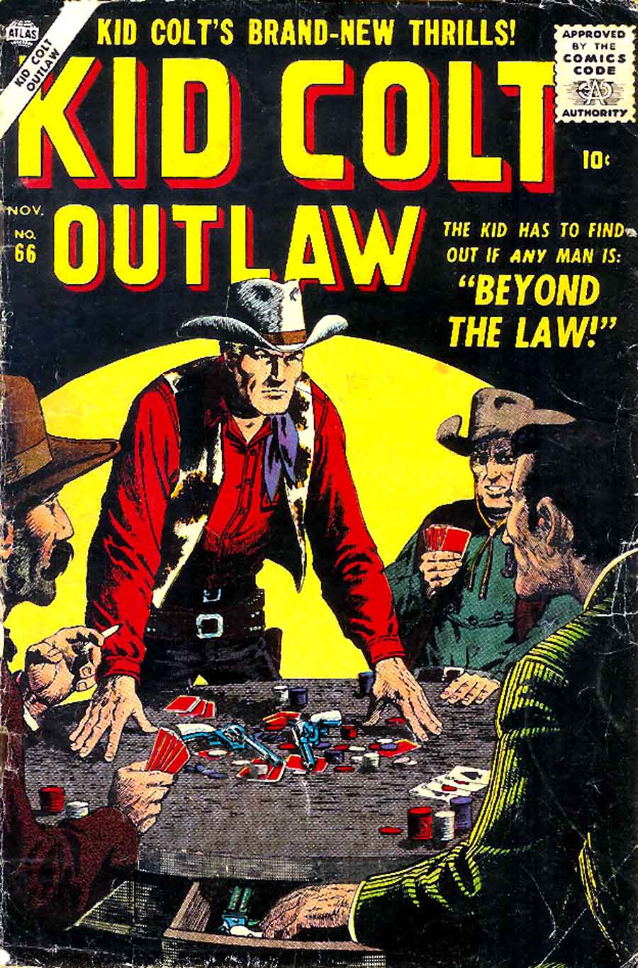 Kid Colt Outlaw #66 cover