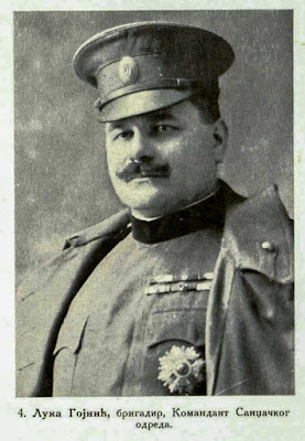 Luka Gojnić, general Commandant of the Sandžak division.
