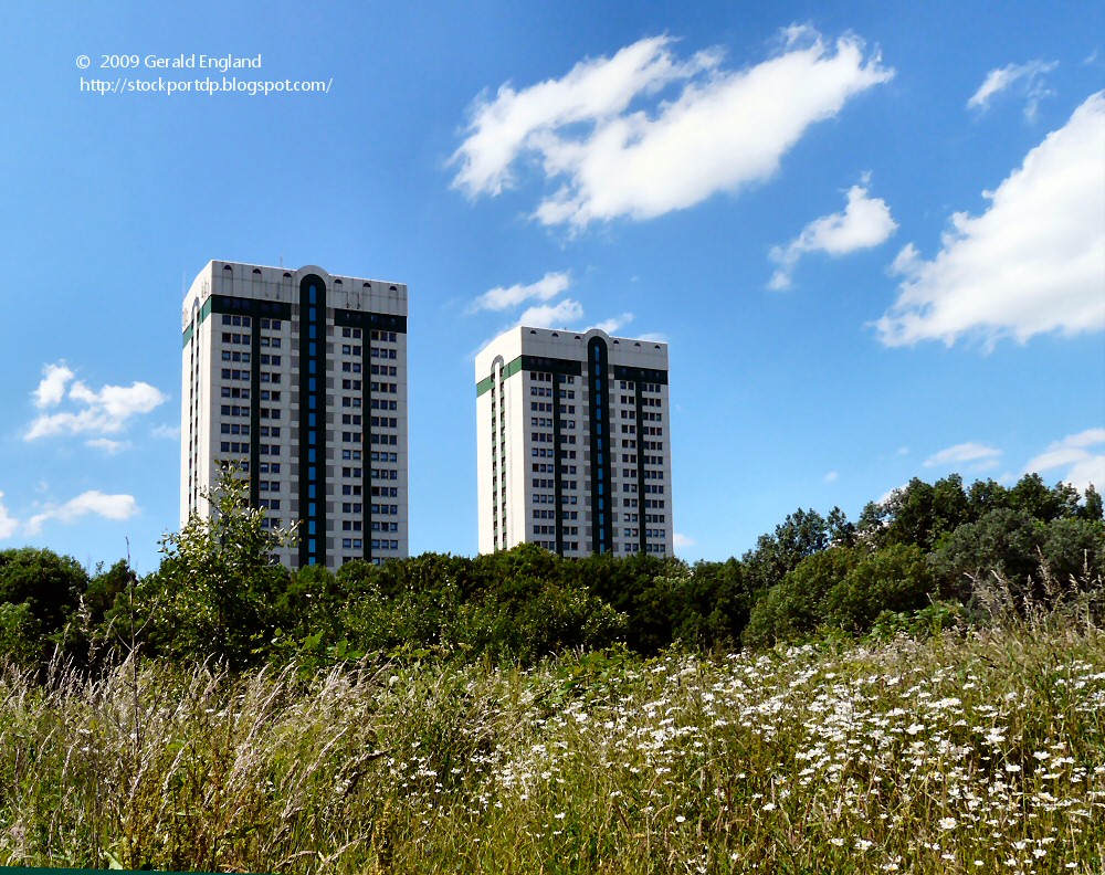 Stockport Daily Photo Hanover and Pendlebury Towers