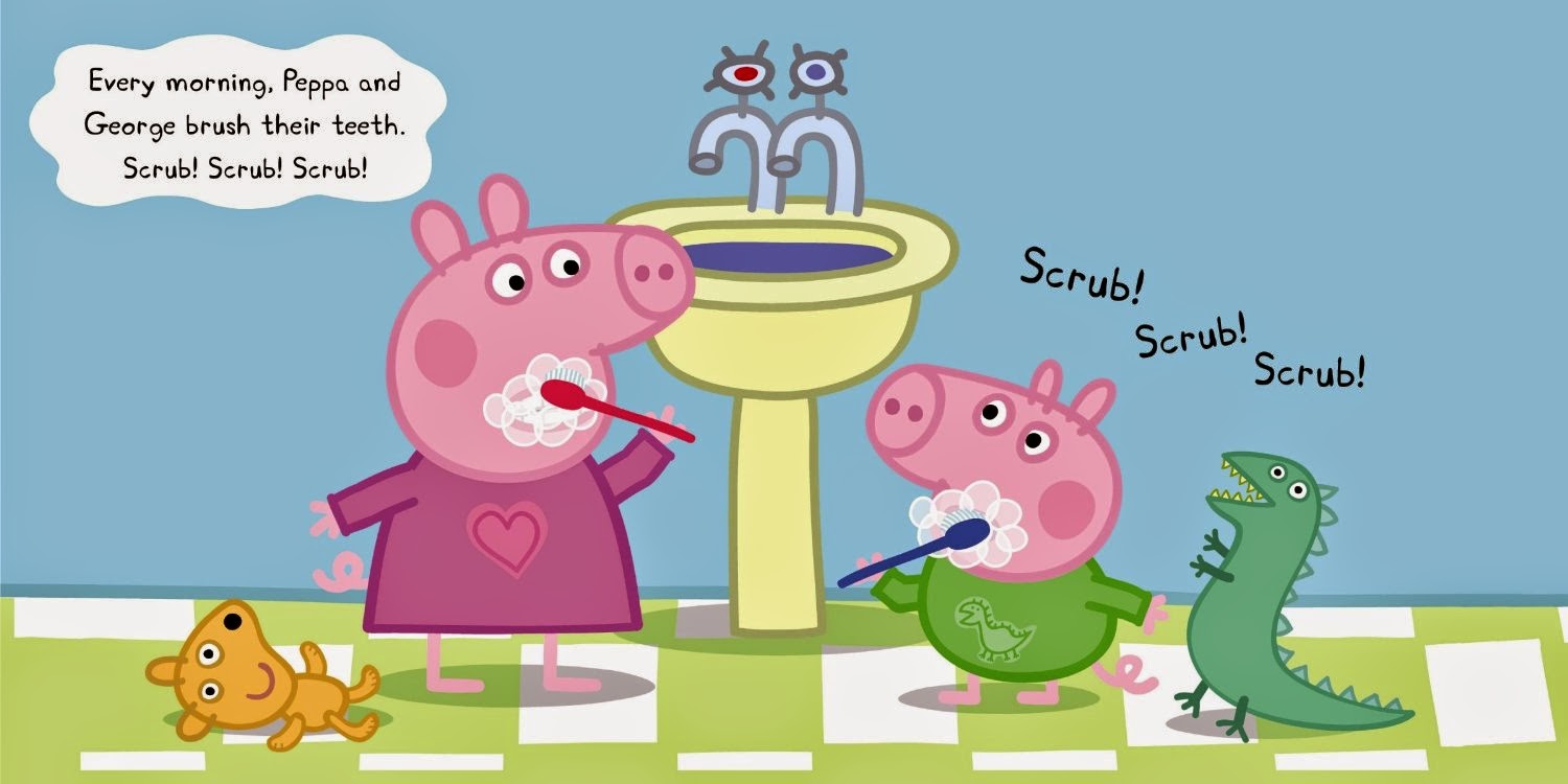 Peppa pig e a aproximação dos desenhos para os mais velhos.