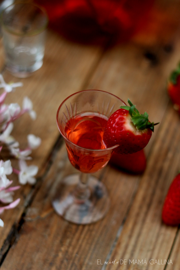 licor de fresas