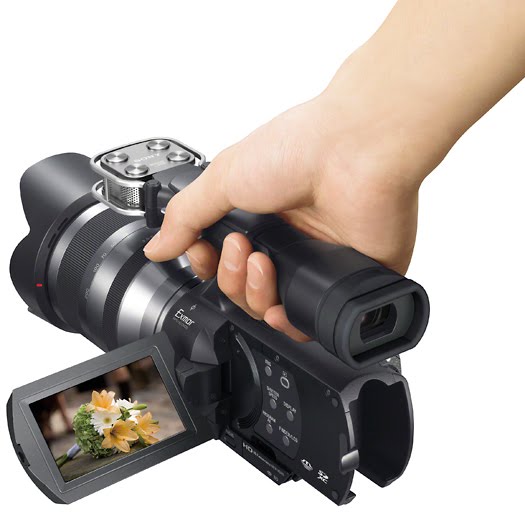 sony nex-vg20 video camcorder
