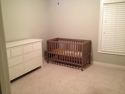 ikea dresser and crib