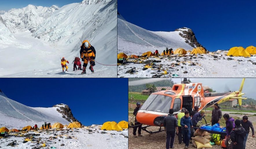 Cambio climatico fa scoprire cadaveri sul Monte Everest.