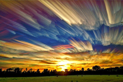 Gambar Pemandangan Langit Indah Spektakuler Warna Warni 