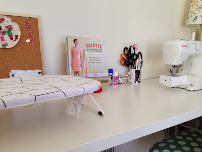 New sewing space