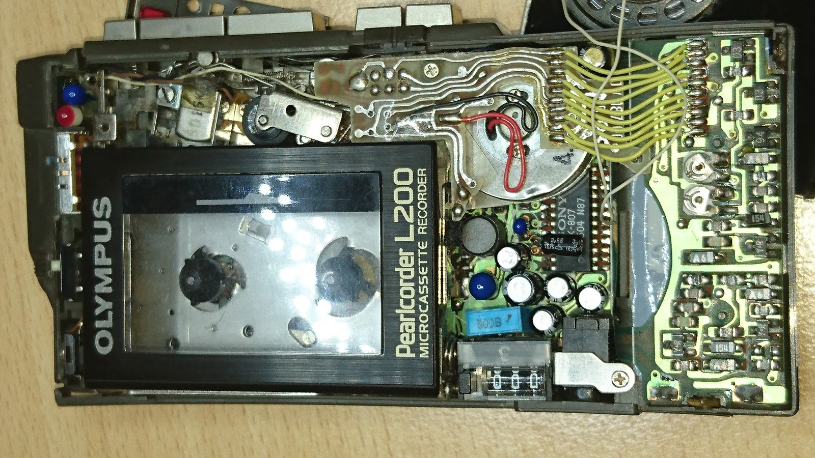 Technik und Retro Diktaphon Olympus Pearlcorder L200