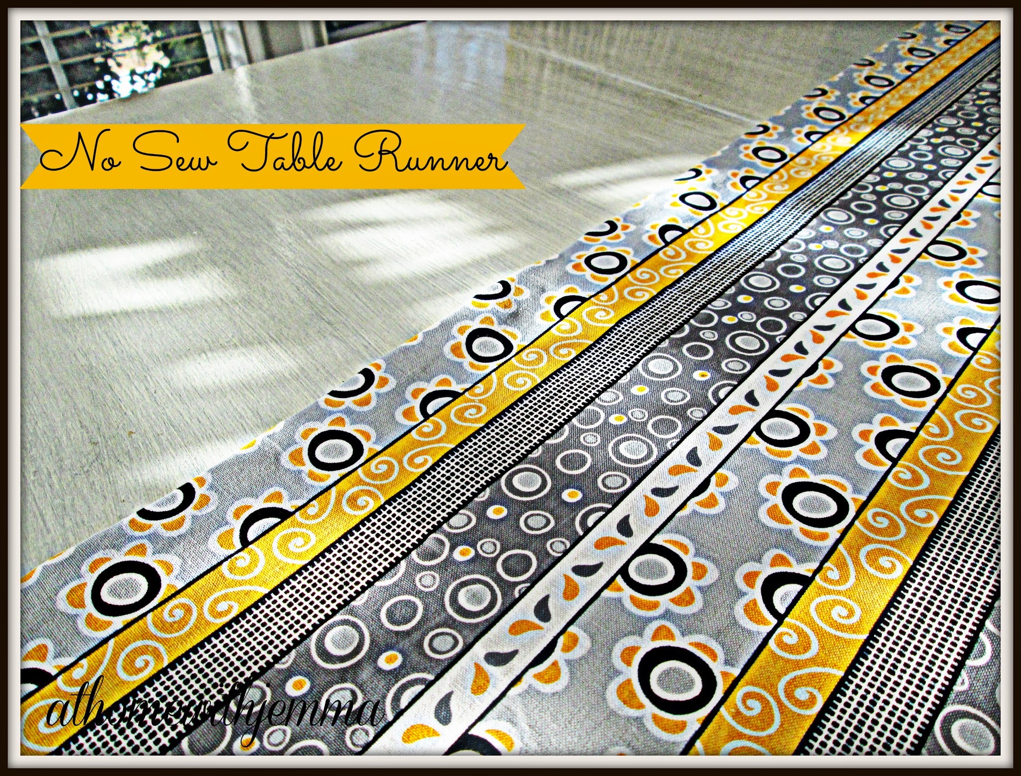no-sewing-table-runner-decorative-simple-craft-handmade-easy