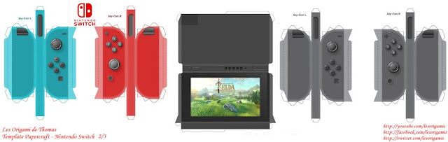 nintendo%2Bswitch%2Bpapercraft%2Bby%2BTh