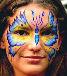 face painting butterfly designs paint makeup animal cool adult butterflies maquillaje mask paintings puppy facepaint adults artist antifaz tattoos