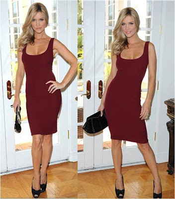 Celebrity Looks: Joanna Krupa was spotted in Tees by Tina.