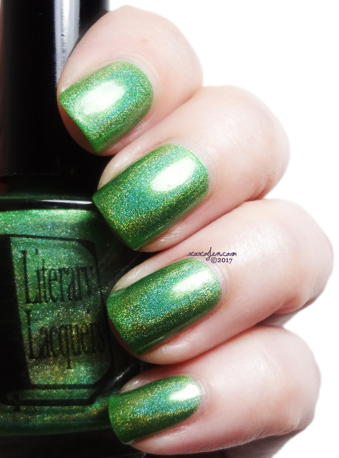 xoxoJen's swatch of Literary Lacquers Green Gables