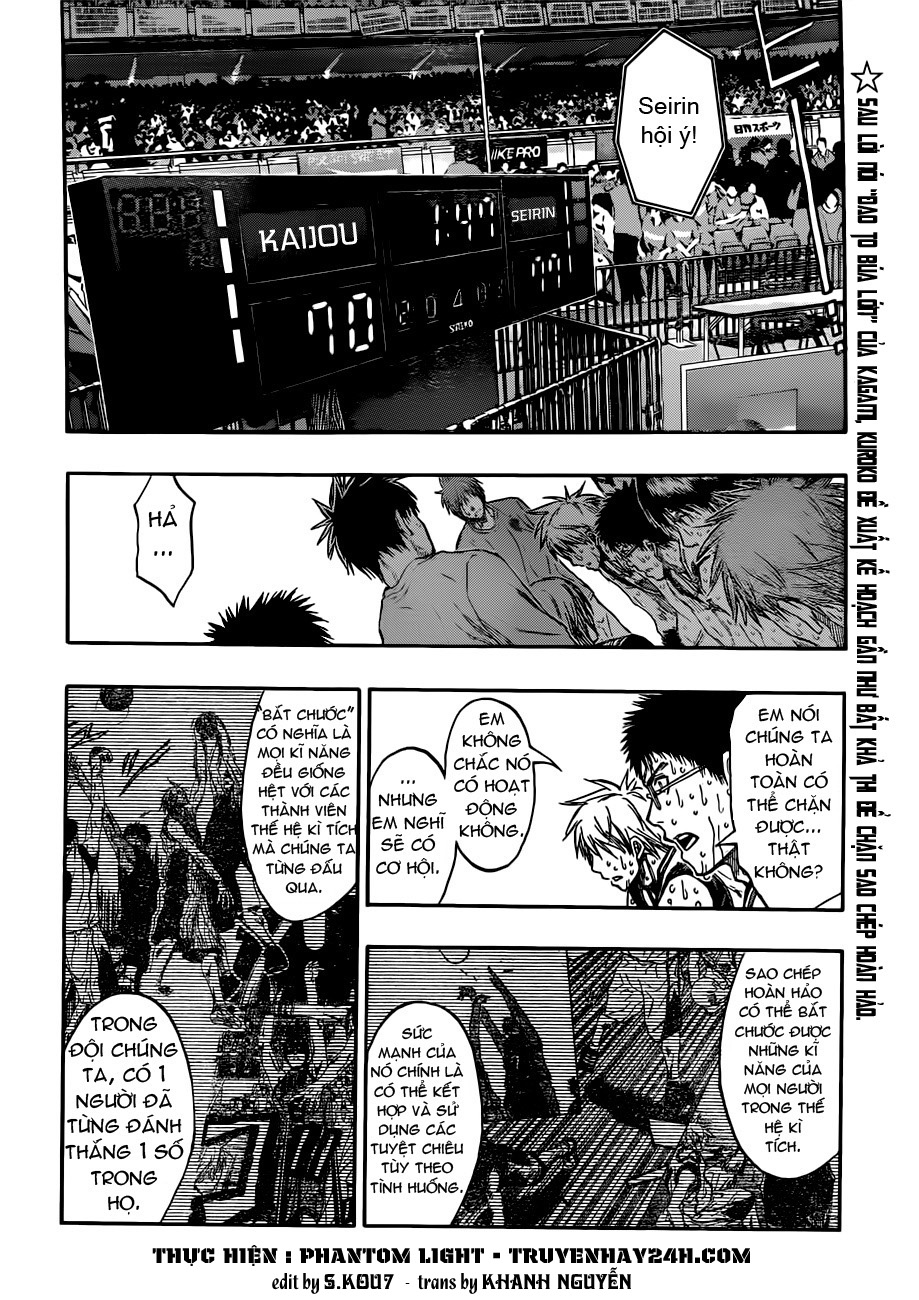 Kuroko No Basket chap 199 trang 2