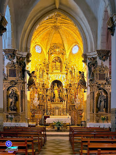 Sevilla - Retablo de la Iglesia del Convento de Santa Inés