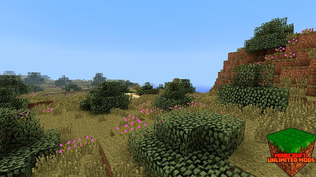 Biomes O' Plenty Mod Minecraft tinte rosa