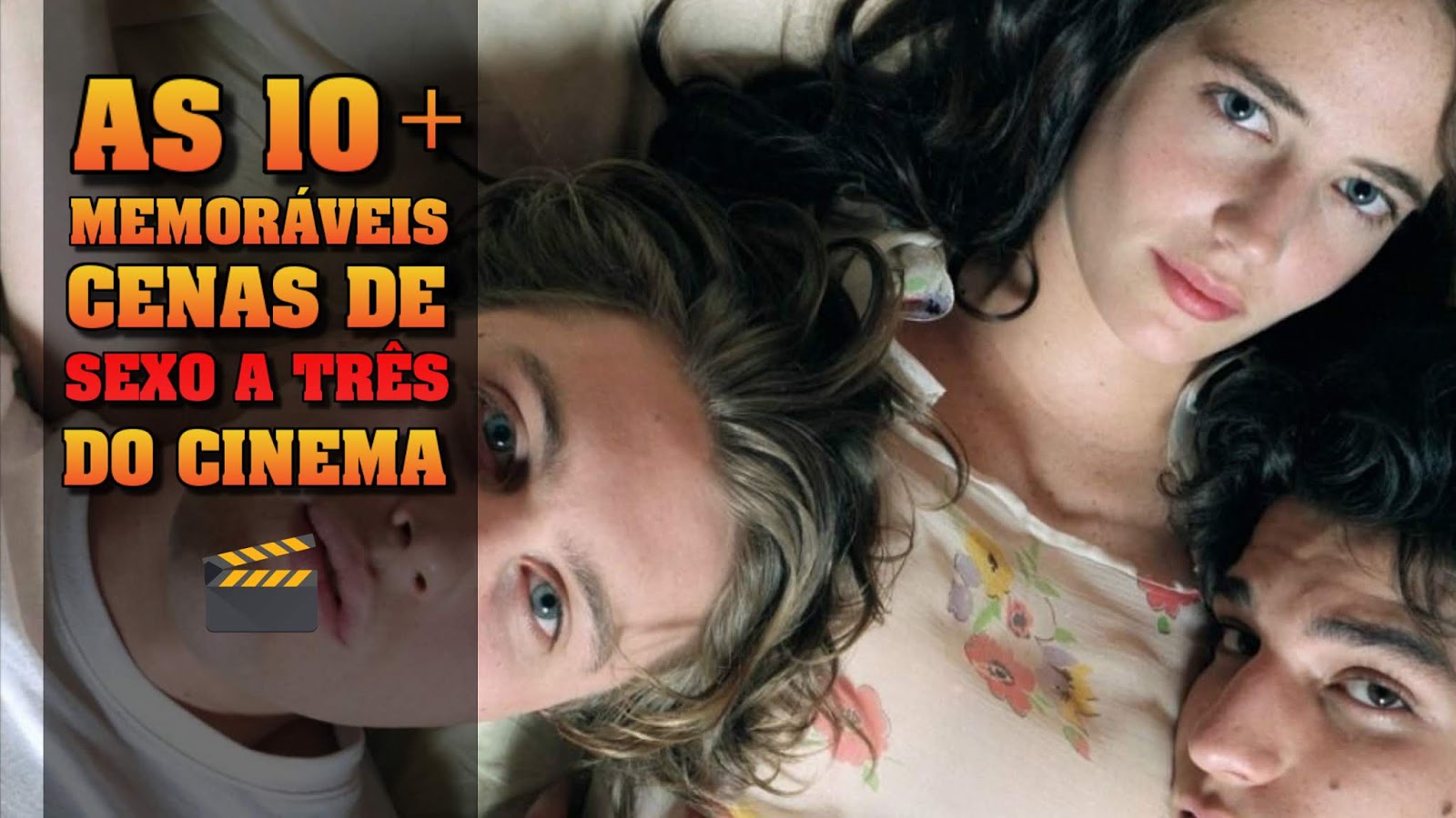 AS 10 MAIS MEMORÁVEIS CENAS DE SEXO A TRÊS DO CINEMA foto