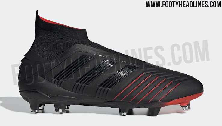 adidas black and red boots