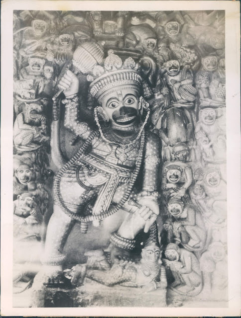 Statue+of+Hanuman+(Monkey+God)+-+1937