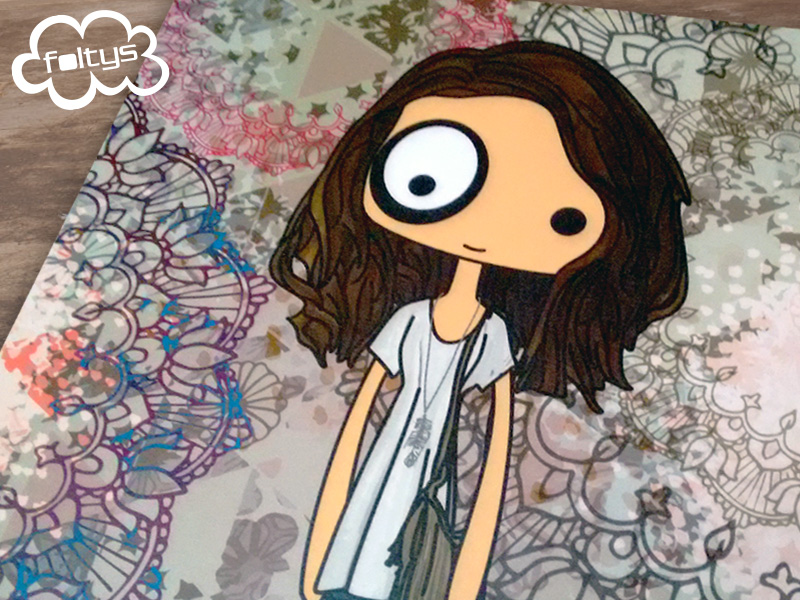 laminas personalizadas | custom prints | foltys vs carmen & leo | handmade with <3