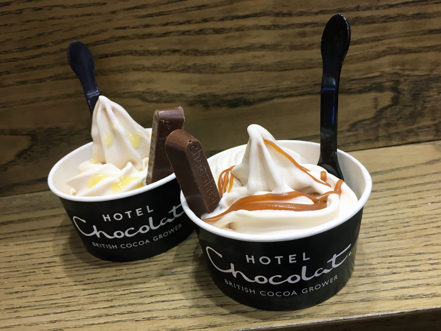 Herbert的飲食玩體驗 Hotel Chocolat Ice Cream of the Gods 那來的自信?