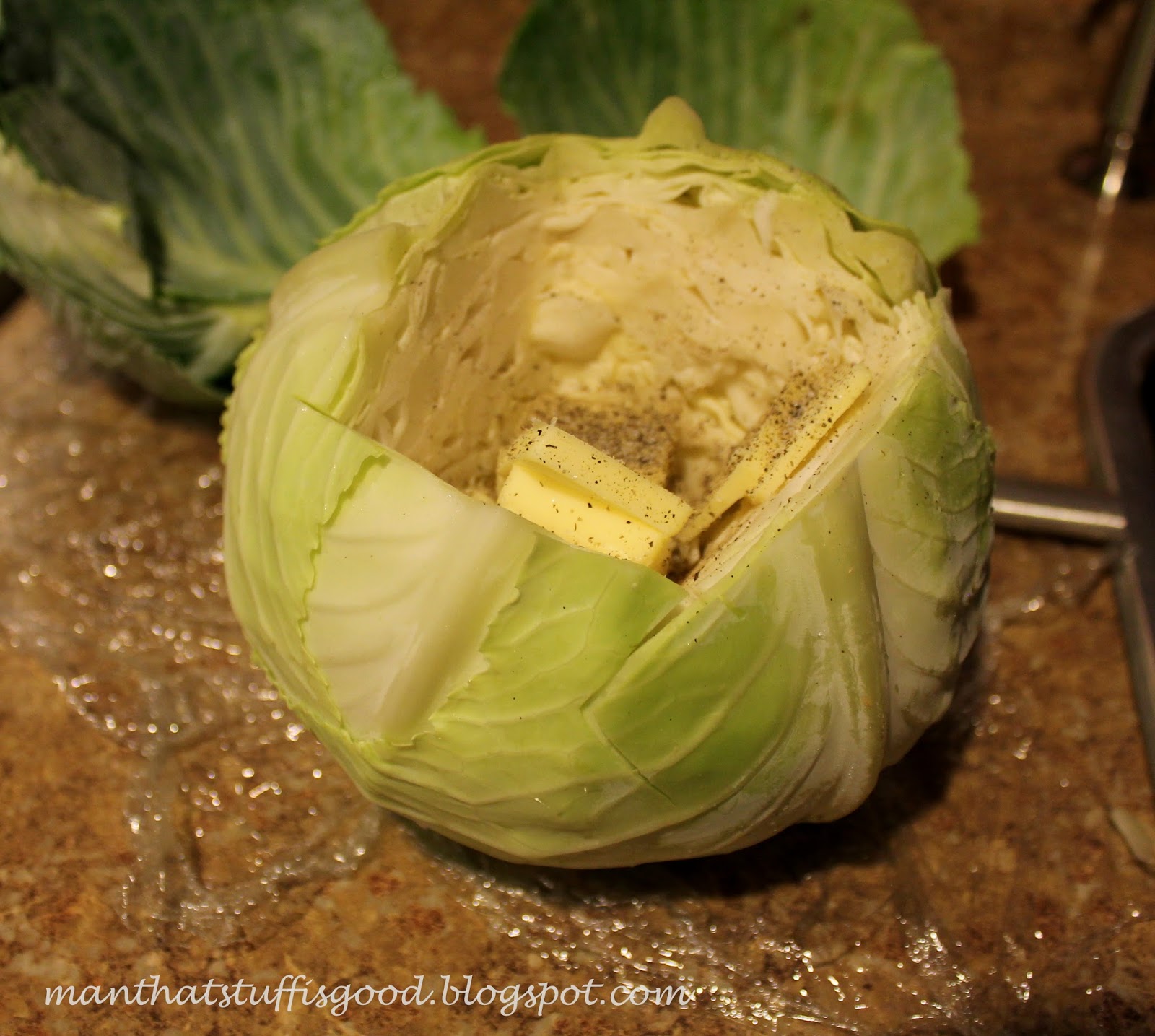 Man That Stuff Is Good!: Grilled Stuffed Cabbage