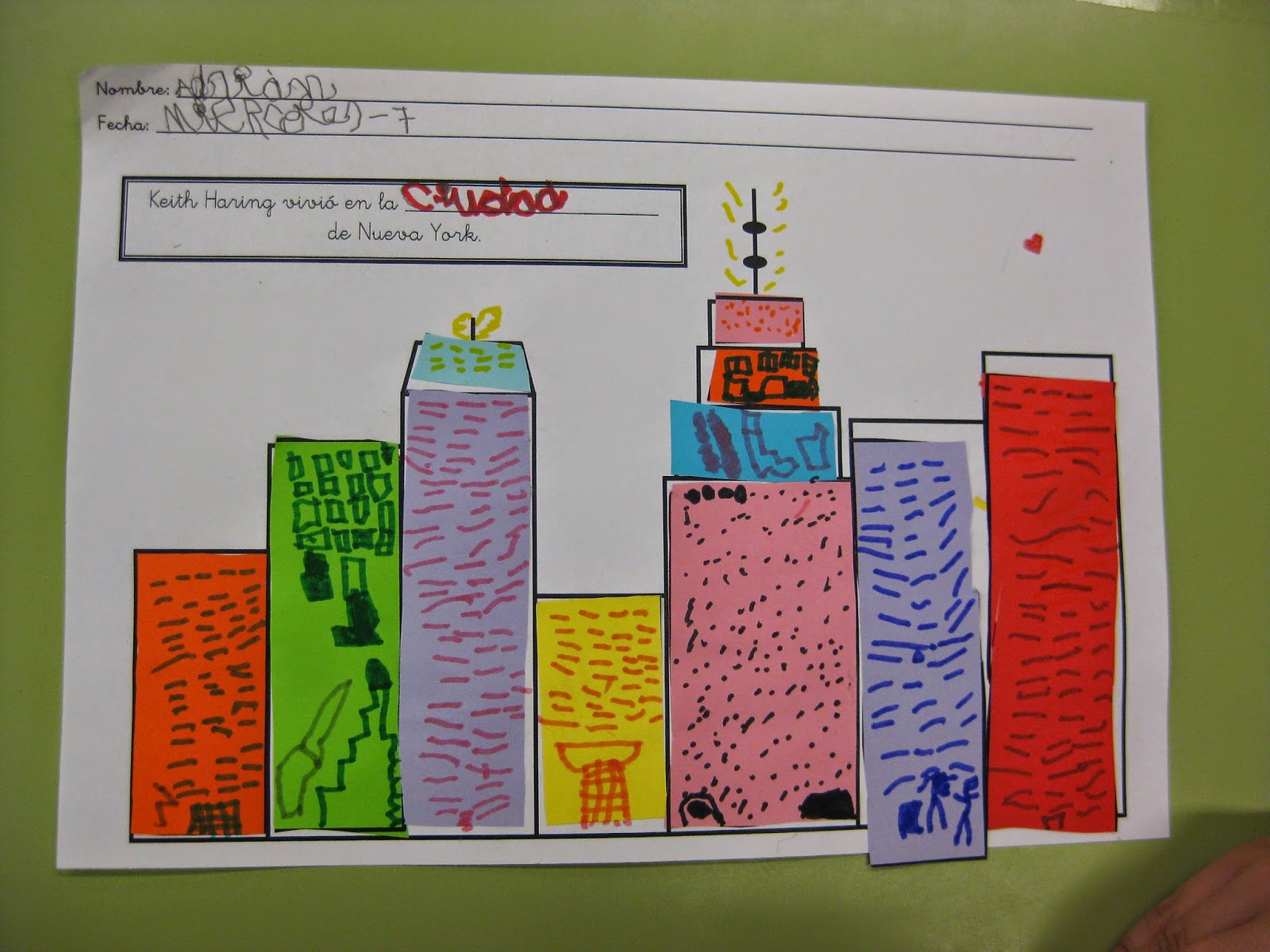 Trabajando con personitas Los rascacielos de