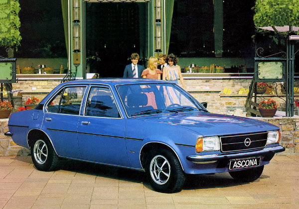FIRST OPEL GT: Opel Ascona - Опель Аскона
