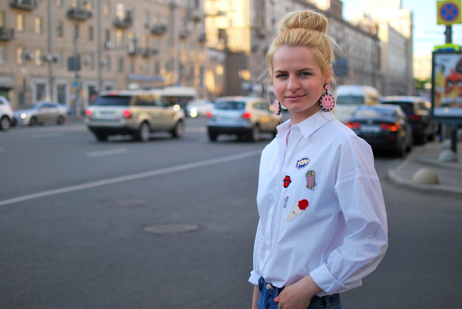 уличная мода 2016 весна, стрит стайл москва, с чем носить рубашку бойфренд, лучший модный блог