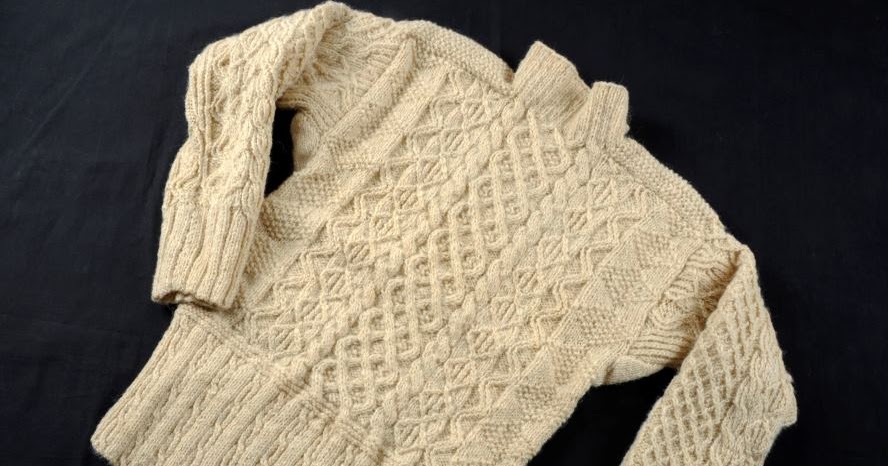 Knitting Now and Then: Talking about Arans, Again