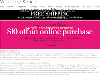 Victoria's Secret coupons for february 2017