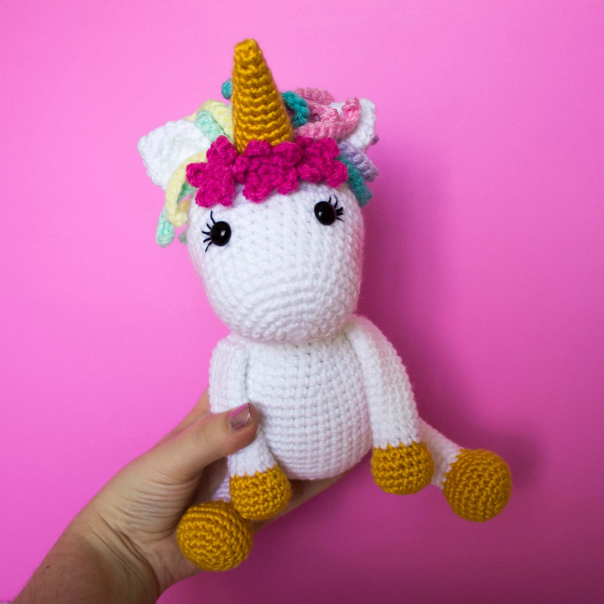 Free Crochet Unicorn Pattern