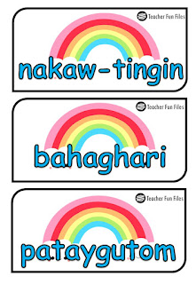 Teacher Fun Files: Tambalang Salita Flashcards