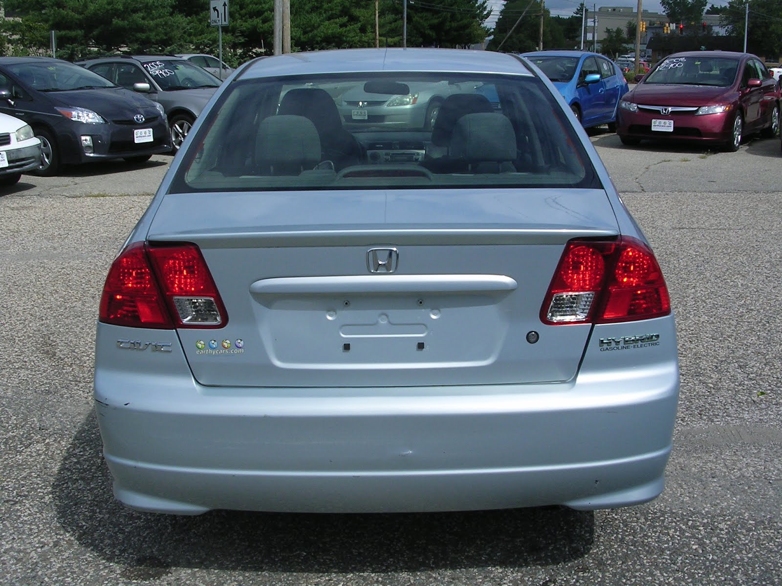 Earthy Cars Blog: EARTHY CAR OF THE WEEK: 2004 Honda Civic Hybrid w/ ULEV