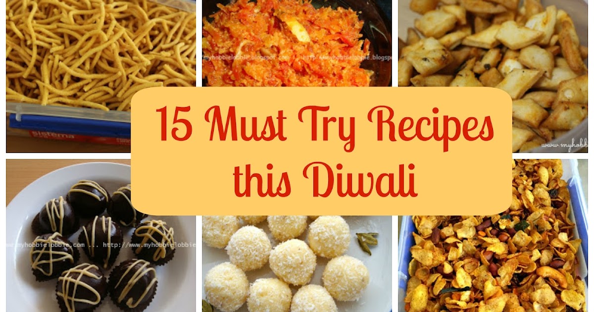 The Aspiring Home Cook Recipes for Diwali both sweet and savory