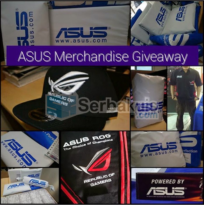 Giveaway Berhadiah 5 Paket Merchandise ASUS