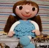 patron gratis muñeca amigurumi, free amigurumi pattern doll