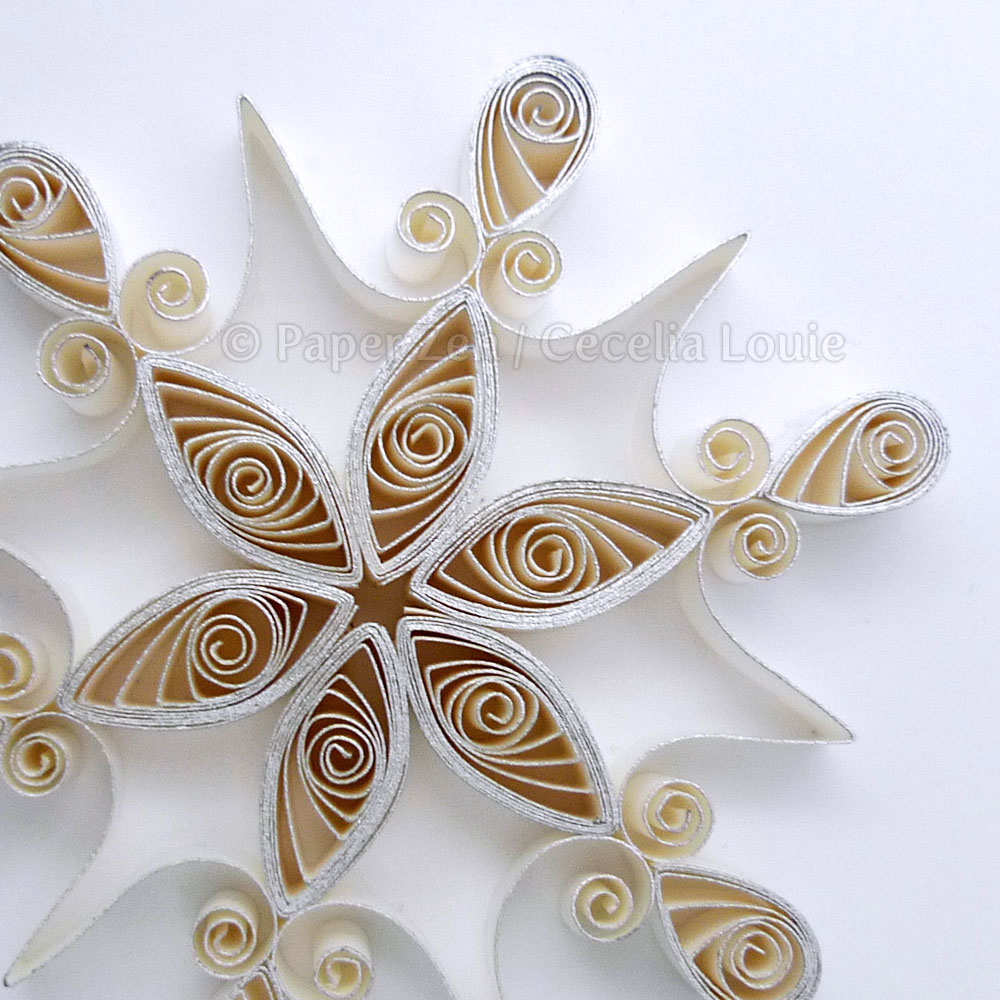 Paper Zen Quilling Snowflake Pattern Arctic Paper Zen Quilling Snowflake Pattern Arctic
