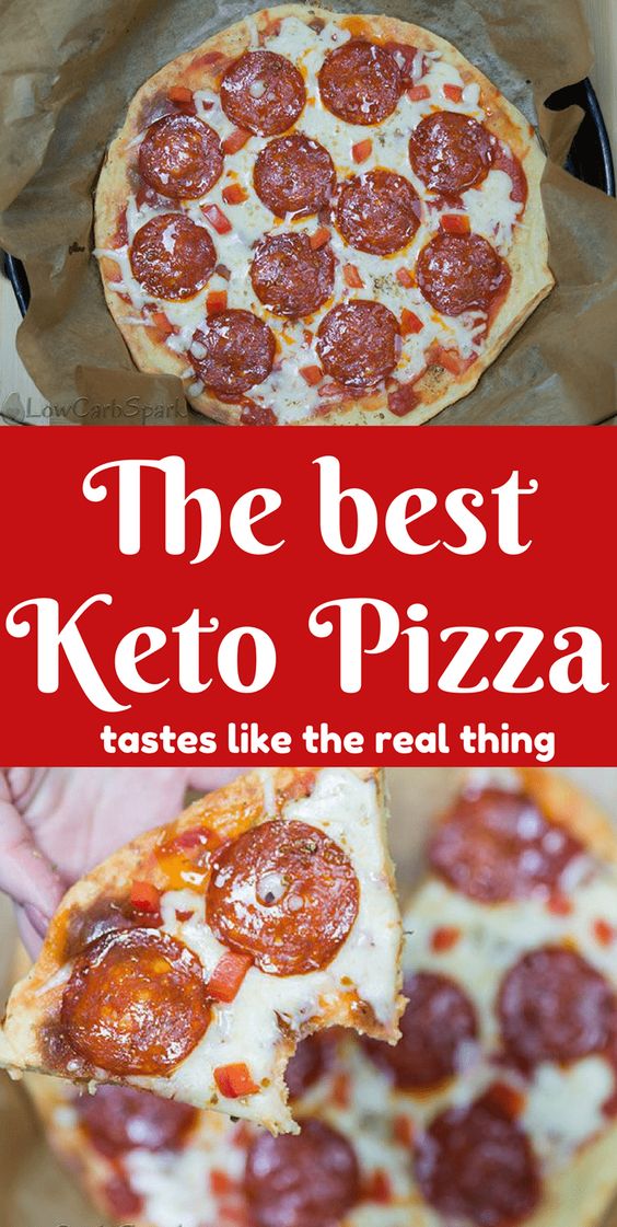The Best Low Carb Keto Pizza 