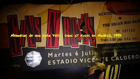 Guns N' Roses, Madrid, Vicente Calderón, GN' R, 1993,